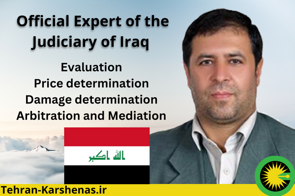 Official expert of justice in Iraq