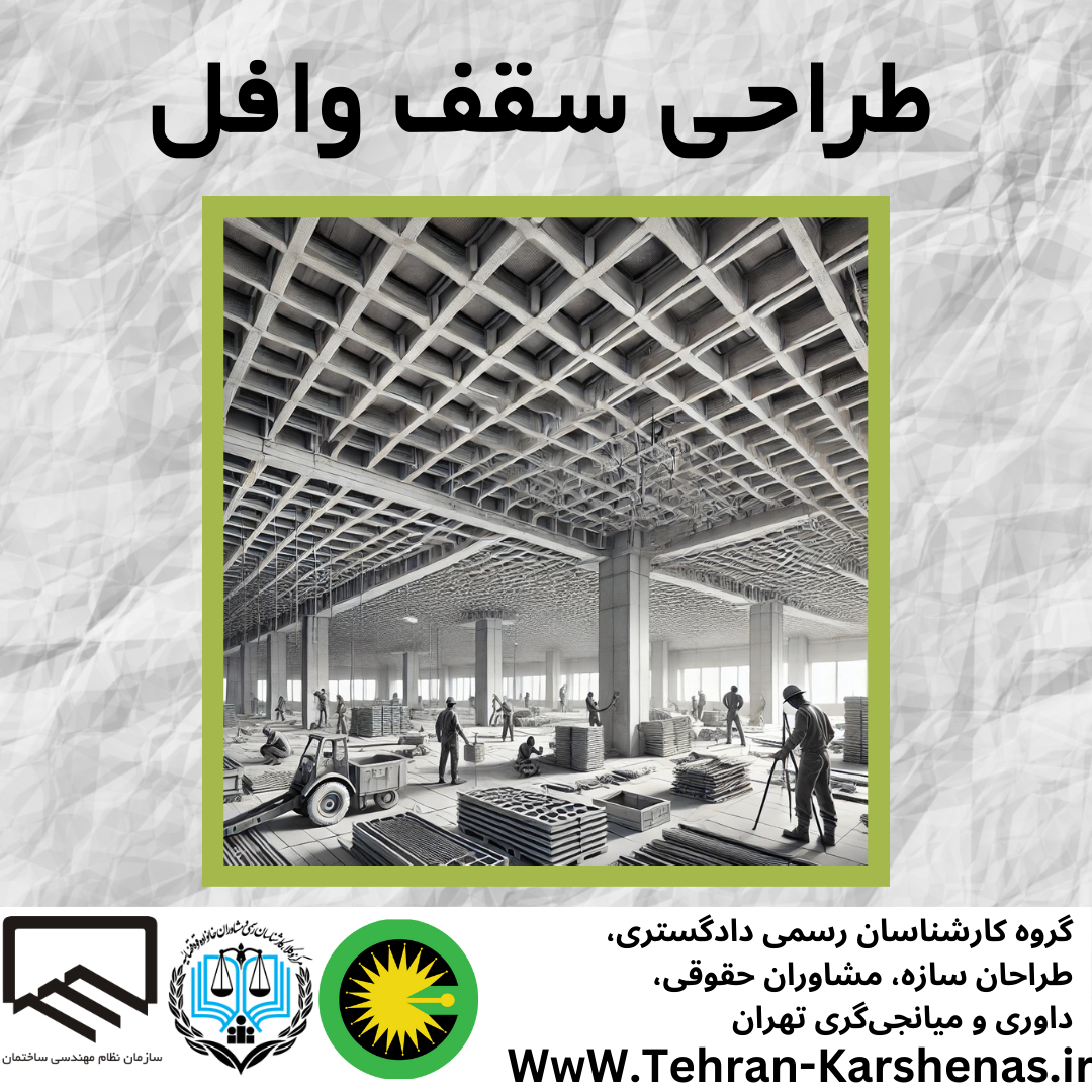 طراحی سقف وافل