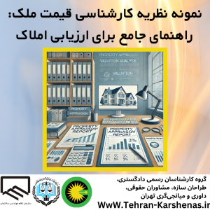 نمونه نظریه کارشناسی قیمت ملک