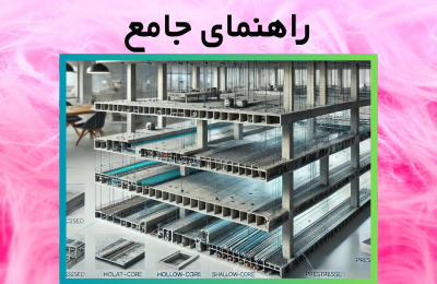 طراحی سقف پیش تنیده